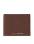 Tommy Hilfiger Голям мъжки портфейл Prem Leather Mini Cc Wallet AM0AM10988 Кафяв - Pepit.bg