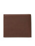 Tommy Hilfiger Голям мъжки портфейл Prem Leather Mini Cc Wallet AM0AM10988 Кафяв - Pepit.bg