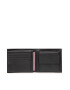 Tommy Hilfiger Голям мъжки портфейл Premium Leather Cc Flap And Coin AM0AM10239 Черен - Pepit.bg