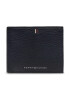 Tommy Hilfiger Голям мъжки портфейл Th Central Cc And Coin AM0AM11855 Тъмносин - Pepit.bg