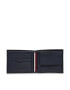 Tommy Hilfiger Голям мъжки портфейл Th Central Cc And Coin AM0AM11855 Тъмносин - Pepit.bg