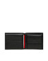 Tommy Hilfiger Голям мъжки портфейл Th Central Cc Flap And Coin AM0AM10612 Черен - Pepit.bg