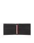 Tommy Hilfiger Голям мъжки портфейл Th Central Mini Cc Wallet AM0AM10610 Черен - Pepit.bg