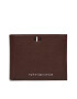 Tommy Hilfiger Голям мъжки портфейл Th Central Mini Cc Wallet AM0AM11854 Кафяв - Pepit.bg