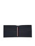 Tommy Hilfiger Голям мъжки портфейл Th Central Mini Cc Wallet AM0AM11854 Тъмносин - Pepit.bg