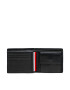 Tommy Hilfiger Голям мъжки портфейл Th Corporate Flap & Coin Wallet AM0AM10970 Черен - Pepit.bg