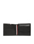 Tommy Hilfiger Голям мъжки портфейл Th Prem Le Cc And Coin AM0AM11265 Черен - Pepit.bg