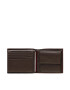 Tommy Hilfiger Голям мъжки портфейл Th Premium Cc Flap And Coin AM0AM10608 Кафяв - Pepit.bg