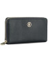 Tommy Hilfiger Голям дамски портфейл Honey Large Za Wallet AW0AW04281 Тъмносин - Pepit.bg