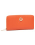 Tommy Hilfiger Голям дамски портфейл Honey Lrg Za Wallet AW0AW08891 Оранжев - Pepit.bg