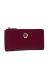 Tommy Hilfiger Голям дамски портфейл Honey Slim Wallet AW0AW10546 Бордо - Pepit.bg