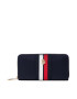 Tommy Hilfiger Голям дамски портфейл Poppy Large Za Corp AW0AW13665 Тъмносин - Pepit.bg