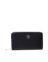 Tommy Hilfiger Голям дамски портфейл Th Essence Large Za AW0AW10291 Черен - Pepit.bg