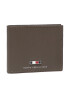 Tommy Hilfiger Голям мъжки портфейл Business Leather Mini Cc Wallet AM0AM07808 Кафяв - Pepit.bg