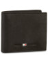 Tommy Hilfiger Голям мъжки портфейл Johnson Mini Cc Wallet AM0AM00663 Черен - Pepit.bg