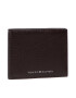 Tommy Hilfiger Голям мъжки портфейл Th Downtown Mini Cc Wallet AM0AM08116 Кафяв - Pepit.bg