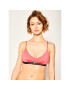 Tommy Hilfiger Горнище на бански Bralette RP UW0UW01435 Розов - Pepit.bg