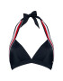 Tommy Hilfiger Горнище на бански Triangle Fixed UW0UW02696 Тъмносин - Pepit.bg