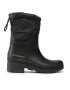 Tommy Hilfiger Гумени ботуши Ankle Rainboot With Monogram FW0FW06848 Черен - Pepit.bg