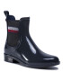 Tommy Hilfiger Гумени ботуши Corporate Elastic Rainboot Тъмносин - Pepit.bg