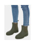 Tommy Hilfiger Гумени ботуши Essential Tommy Rainbootie FW0FW07471 Каки - Pepit.bg