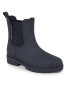 Tommy Hilfiger Гумени ботуши Essential Tommy Rainbootie FW0FW07471 Син - Pepit.bg