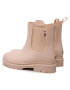 Tommy Hilfiger Гумени ботуши Matt Ankle Rainboot Wth Elastic FW0FW06897 Розов - Pepit.bg