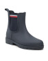 Tommy Hilfiger Гумени ботуши Rain Boot Ankle Elastic FW0FW06774 Тъмносин - Pepit.bg