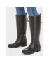 Tommy Hilfiger Гумени ботуши Tommy Rubberboot FW0FW07665 Черен - Pepit.bg