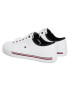 Tommy Hilfiger Гуменки Core Corporate Textile Sneaker FM0FM02676 Бял - Pepit.bg