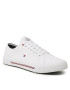 Tommy Hilfiger Гуменки Core Corporate Vulc Canvas FM0FM04560 Бял - Pepit.bg
