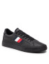 Tommy Hilfiger Гуменки Core Stripes Vulc Leather FM0FM04140 Черен - Pepit.bg