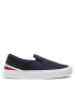 Tommy Hilfiger Гуменки Lightweight Stripes Slip On FM0FM03613 Тъмносин - Pepit.bg