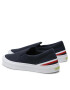 Tommy Hilfiger Гуменки Lightweight Stripes Slip On FM0FM03613 Тъмносин - Pepit.bg