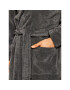 Tommy Hilfiger Халат Icon Hooded Bathrobe 2S87905573 Сив - Pepit.bg