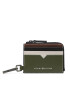 Tommy Hilfiger Калъф за ключове Th Holder Leather Cc With Zip AM0AM11001 Каки - Pepit.bg