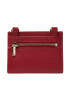 Tommy Hilfiger Калъф за кредитни карти Essential Leather Cc Holder AW0AW10536 Червен - Pepit.bg