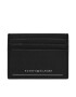 Tommy Hilfiger Калъф за кредитни карти Th Saffiano Cc Holder AM0AM11863 Черен - Pepit.bg