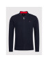 Tommy Hilfiger Кардиган Basket Weave Structure Baseball MW0MW25351 Тъмносин Regular Fit - Pepit.bg