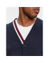 Tommy Hilfiger Кардиган Global Stripe Cardi MW0MW33521 Син Regular Fit - Pepit.bg