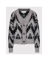 Tommy Hilfiger Кардиган ICONS Fair Isle WW0WW31440 Сив Oversize - Pepit.bg