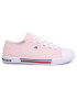 Tommy Hilfiger Кецове Low Cut Lace-Up Sneaker T3A4-30605-0890 S Розов - Pepit.bg