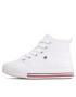 Tommy Hilfiger Кецове High Top LAce-Up Sneaker T3A9-32679-0890 M Бял - Pepit.bg