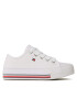 Tommy Hilfiger Кецове Low Cut Lace-Up Sneaker T3A9-32677-0890 M Бял - Pepit.bg