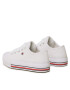 Tommy Hilfiger Кецове Low Cut Lace-Up Sneaker T3A9-32677-0890 M Бял - Pepit.bg