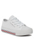 Tommy Hilfiger Кецове Low Cut Lace-Up Sneaker T3A9-33185-1687 M Бял - Pepit.bg