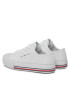 Tommy Hilfiger Кецове Low Cut Lace-Up Sneaker T3A9-33185-1687 M Бял - Pepit.bg