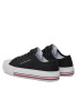 Tommy Hilfiger Кецове Low Cut Lace-Up Sneaker T3A9-33185-1687 S Черен - Pepit.bg