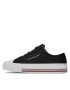 Tommy Hilfiger Кецове Low Cut Lace-Up Sneaker T3A9-33185-1687 S Черен - Pepit.bg