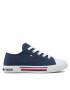 Tommy Hilfiger Кецове Low Cut Lace-Up Sneaker T3X4-30692-0890 M Тъмносин - Pepit.bg